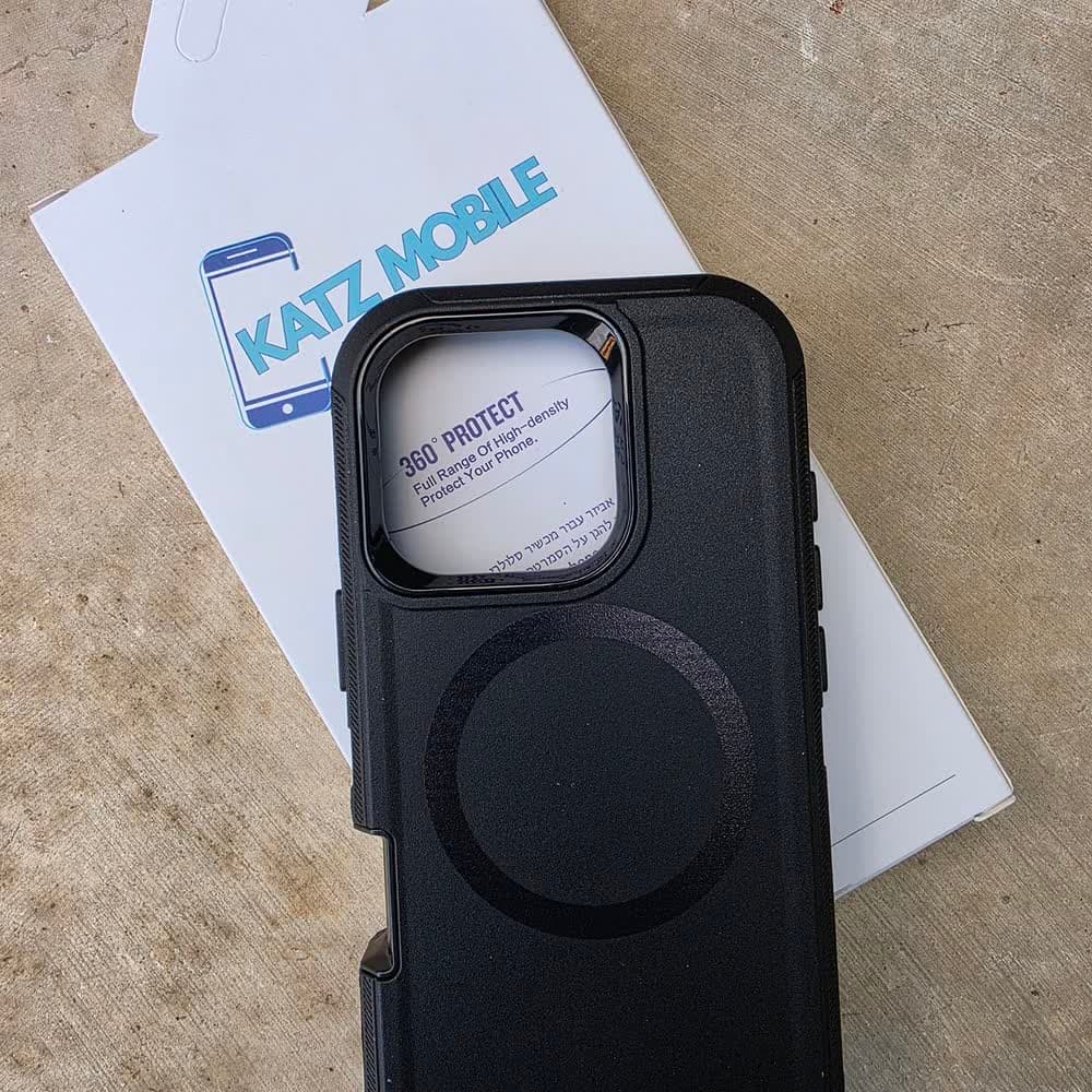 KATZ ARMOR Rugged Case for iPhone — Black