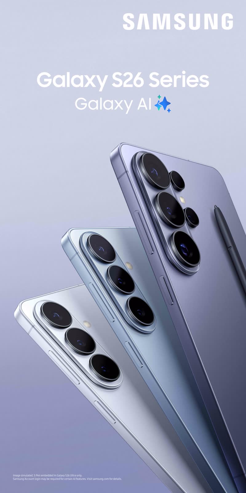 סדרת Galaxy S26 — S26 Ultra, S26 Plus ו‑S26 עם עט S Pen